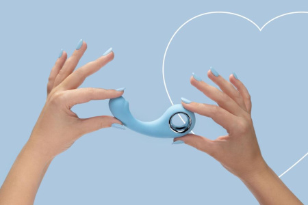 Вибратор для точки G FairyGasm BraveryAward blue || Вібратор для точки G FairyGasm BraveryAward blue