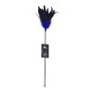 Щекоталка с пером петуха Art of Sex – Feather Paddle, синяя || Лоскітка з пером півня Art of Sex – Feather Paddle, синя