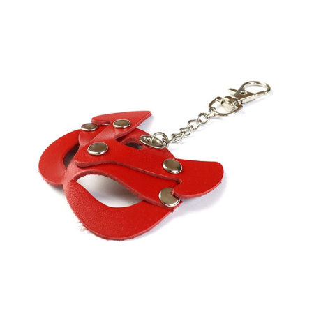 Брелок на карабине для ключей Art of Sex Kitty, Красный || Брелок на карабіні для ключів Art of Sex Kitty, Червоний