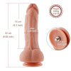 Ультрареалистичный фаллоимитатор для секс-машин Hismith 8.3″ 2-layers Silicone Flesh Dildo,2-слойный || Ультрареалістичний фалоімітатор для секс-машин Hismith 8.3″ 2-layers Silicone Flesh Dildo, 2-шаровий