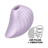 Вакуумный клиторальный стимулятор с вибрацией Satisfyer Pearl Diver Violet