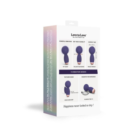 Минивибромассажер Love To Love Itsy Bitsy  – Midnight Indigo || Мінівібромасажер Love To Love Itsy Bitsy  – Midnight Indigo