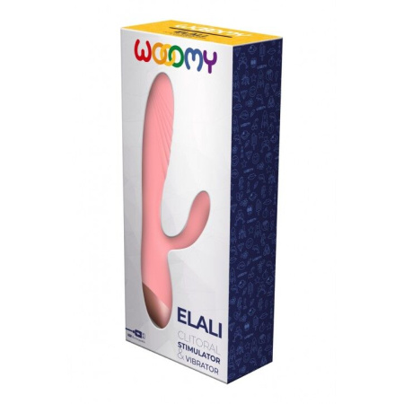 Вибратор-кролик Wooomy Elali Pink Rabbit Vibrator || Вібратор-кролик Wooomy Elali Pink Rabbit Vibrator