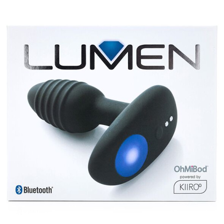 Интерактивная анальная пробка OhMiBod Lumen powered by KIIROO || Інтерактивна анальна пробка OhMiBod Lumen powered by KIIROO
