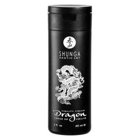 Стимулирующий крем для пар Shunga SHUNGA Dragon Cream (60 мл), эффект тепло-холод и покалывание || Стимулювальний крем для пар Shunga SHUNGA Dragon Cream (60 мл), ефект тепло-холод та поколювання