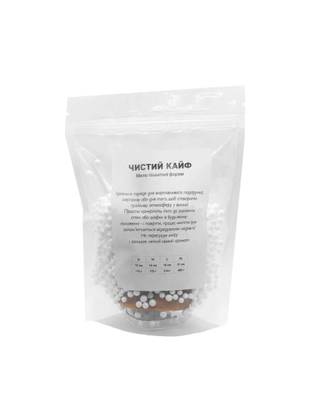 Крафтовое мыло-член с присоской Чистий Кайф Brown size S натуральное