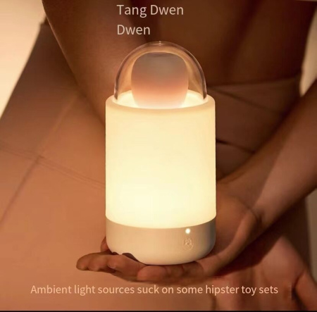 Вакуумный стимулятор с вибрацией «конфетка на палочке» KISTOY Bling Pop, зарядный кейс-ночник || Вакуумний стимулятор з вібрацією «цукерка на паличці» KISTOY Bling Pop, зарядний кейс-нічник