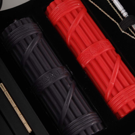 БДСМ-набор LOCKINK All-in-1 BDSM Play Kit - Brown Color || БДСМ-набір LOCKINK All-in-1 BDSM Play Kit - Brown Color