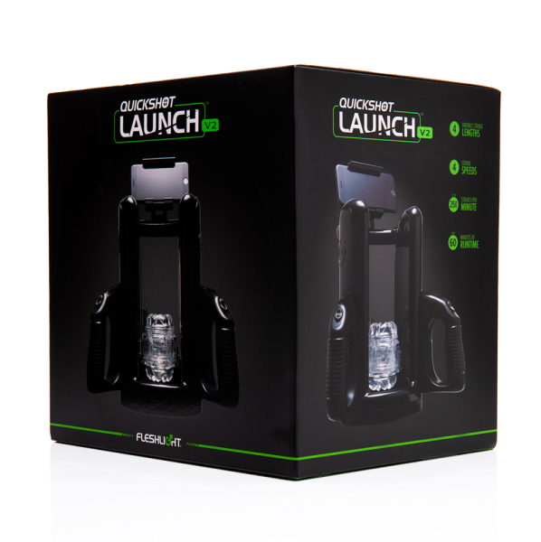 Автоматическая секс-машина для мужчин Fleshlight Quickshot Launch V2, обновленная модель