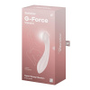 Вибратор для точки G Satisfyer G-Force Beige, 10 режимов + 5 уровней интенсивности || Вібратор для точки G Satisfyer G-Force Beige, 10 режимів + 5 рівнів інтенсивності