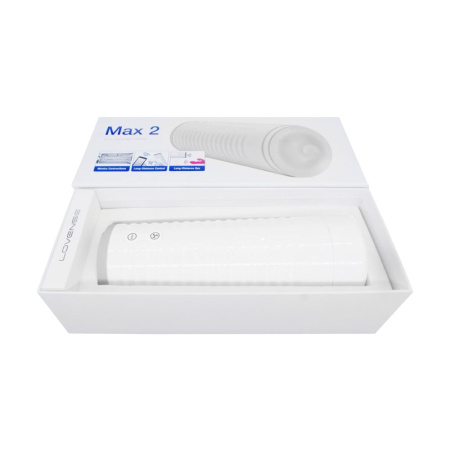 Смарт-мастурбатор Lovense MAX 2 с вибрацией и сжимающимся каналом || Смарт-мастурбатор Lovense MAX 2 з вібрацією і стискним каналом