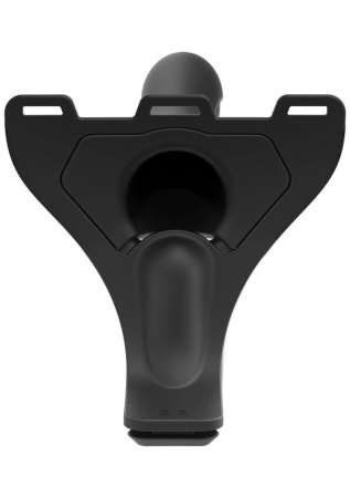 Страпон унисекс с вибрацией Doc Johnson Body Extensions - BE IN CHARGE, полая насадка || Страпон унісекс з вібрацією Doc Johnson Body Extensions - BE IN CHARGE, порожня насадка