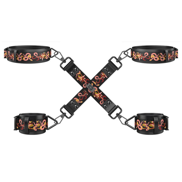 БДСМ-набор LOCKINK The Flowering Serpent - Bondage Set, 7 шт.