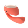 Смарт-вибратор LELO Ida Wave Coral Red, вагинально-клиторальный, технология WaveMotion, 2 мотора || Смарт-вібратор LELO Ida Wave Coral Red, вагінально-кліторальний, технологія WaveMotion, 2 мотори