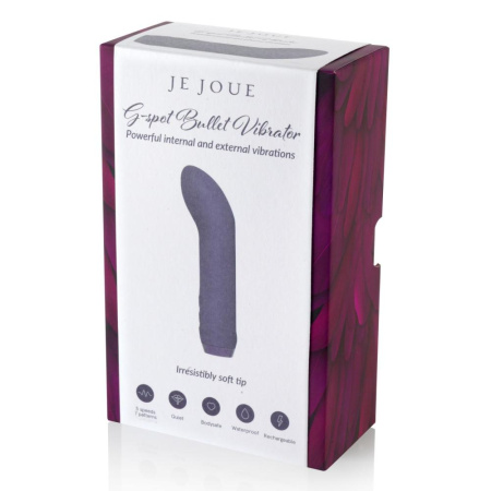 Премиум вибратор Je Joue - G-Spot Bullet Vibrator Purple с глубокой вибрацией || Преміум вібратор Je Joue - G-Spot Bullet Vibrator Purple з глибокою вібрацією