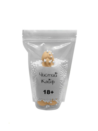 Крафтовое мыло-член с присоской Чистий Кайф Brown size L, натуральное || Крафтове мило-член із присоскою Чистий Кайф Brown size L, натуральне