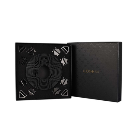 Набор из 8 ремней для связывания LOCKINK 8-Bondage-Straps Restraint Set - Black || Набір із 8 ременів для зв'язування LOCKINK 8-Bondage-Straps Restraint Set - Black