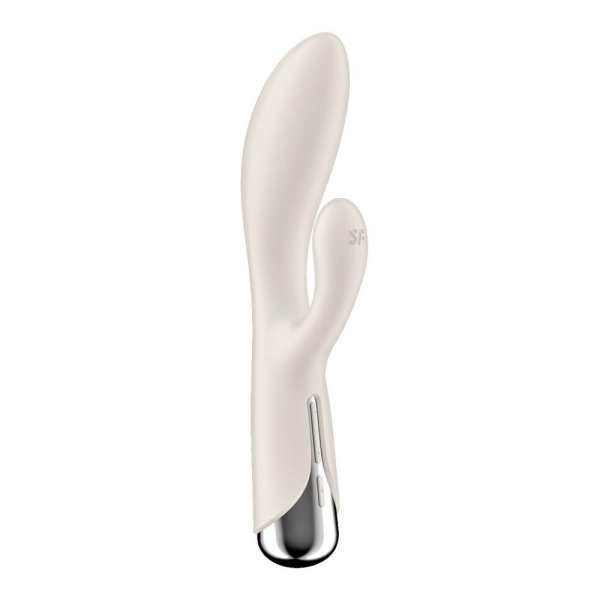 Вібратор-кролик з ротацією Satisfyer Spinning Rabbit 1 Beige, 3 мотори