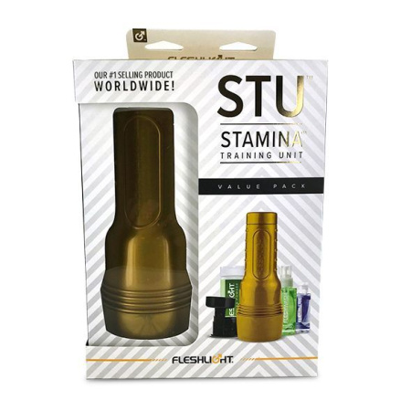 Мастурбатор Fleshlight STU Value Pack: присоска, смазка, чистящее и восстанавливающее || Мастурбатор Fleshlight STU Value Pack: присоска, змазка, очищувальний та відновлювальний засіб