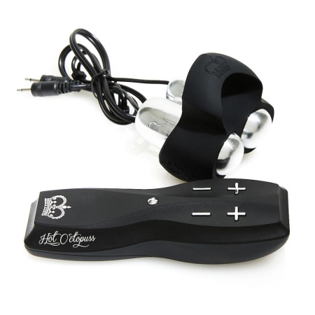 Вибратор для пениса Hot Octopuss JETT, Treble and Bass Technology, оргазм без рук, пульт || Вібратор для пеніса Hot Octopuss JETT, Treble and Bass Technology оргазм без рук, пульт