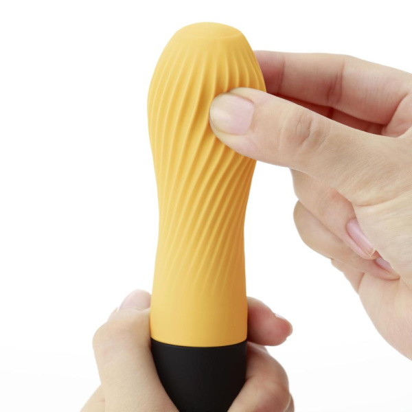 Вібратор IROHA ZEN Yuzucha з ніжною ребристою поверхнею