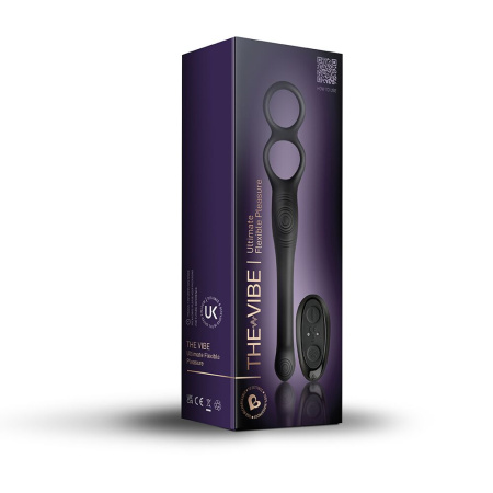 Универсальный вибратор с эрекционным кольцом Rocks Off The-Vibe, обновленная версия || Універсальний вібратор з ерекційним кільцем Rocks Off The-Vibe, оновлена версія