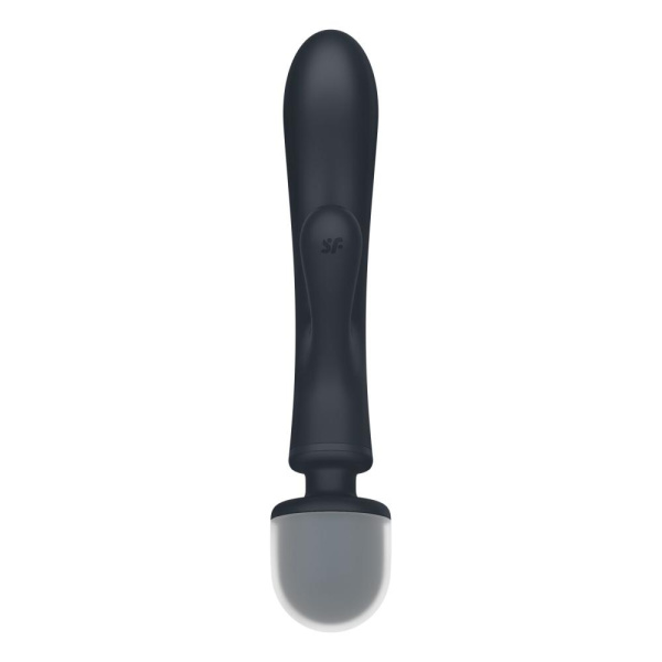 Вібратор-кролик з вібромасажером Satisfyer Triple Lover Grey, 3 мотори