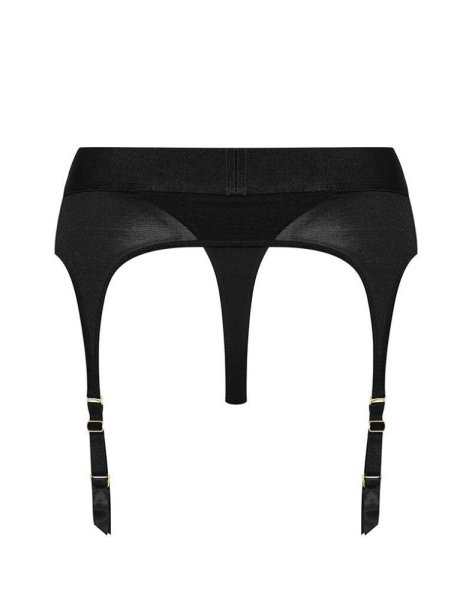 Трусы для страпона с подвязками для чулок Strap-On-Me REBEL HARNESS - S
