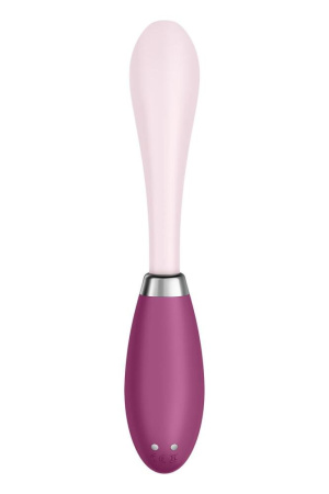 Вибратор Satisfyer G-Spot Flex 3 Red, гибкий ствол с фиксацией положения || Вібратор Satisfyer G-Spot Flex 3 Red, гнучкий стовбур із фіксацією положення