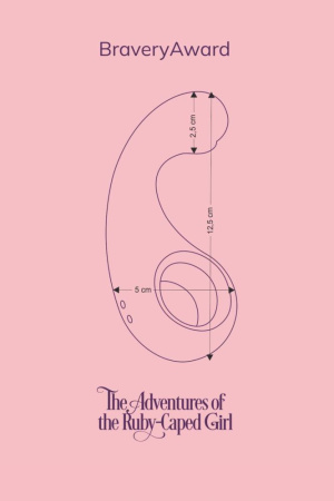 Вибратор для точки G FairyGasm BraveryAward blue || Вібратор для точки G FairyGasm BraveryAward blue