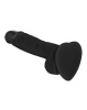 Реалистичный фаллоимитатор Strap-On-Me SOFT REALISTIC DILDO Black - Size S || Реалістичний фалоімітатор Strap-On-Me SOFT REALISTIC DILDO Black - Size S