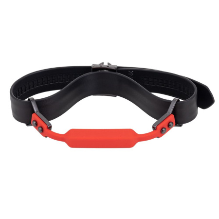 Кожаный кляп с 2-мя насадками LOCKINK Ball-Gag & Gag-bite Set - Black || Шкіряний кляп з 2-ма насадками LOCKINK Ball-Gag & Gag-bite Set - Black