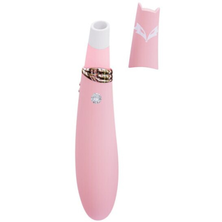 Вакуумный стимулятор с вибрацией CuteVibe Foxy Pink || Вакуумний стимулятор з вібрацією CuteVibe Foxy Pink