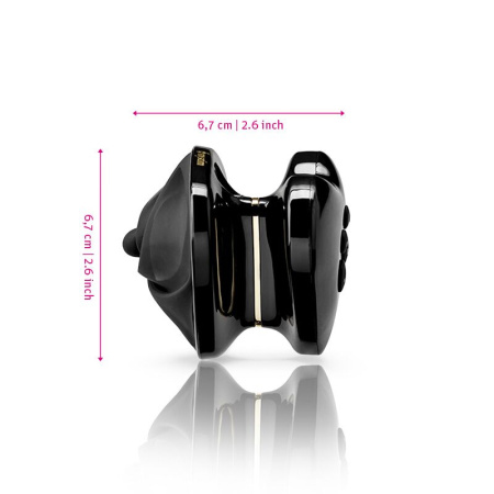 Вибратор для клитора с электростимуляцией Mystim Heart´s Desire Black Edition || Вібратор для клітора з електростимуляцією Mystim Heart's Desire Black Edition