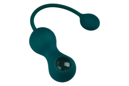 Вагинальные смарт-шарики с вибрацией Fun Town Crystal, с прозрачным стеклянным шаром || Вагінальні смарт-кульки з вібрацією Fun Town Crystal, з прозорою скляною кулею