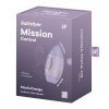 Вакуумный стимулятор с вибрацией Satisfyer Mission Control Violet, 2 независимых мотора || Вакуумний стимулятор з вібрацією Satisfyer Mission Control Violet, 2 незалежні мотори