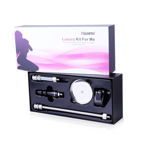 Набор адаптеров “для нее” для секс-машин Hismith KlicLok System Set for Her || Набір адаптерів «для неї» для секс-машин Hismith KlicLok System Set for Her