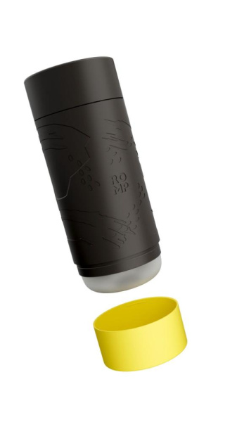 Мастурбатор с эффектом вакуума Romp Dash Black, богатая текстура, многоразовый