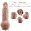 Гибкий фаллоимитатор для секс-машин Hismith 9.25″ Silicone Dildo, система KlicLok || Гнучкий фалоімітатор для секс-машин Hismith 9.25″ Silicone Dildo, система KlicLok