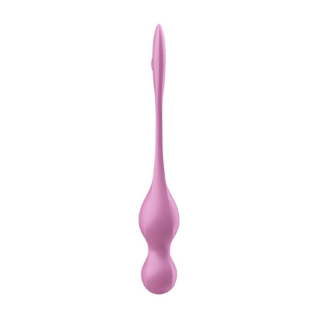 Вагінальні смарт-кульки з вібрацією Satisfyer Love Birds 1 Connect App Pink, 78 г