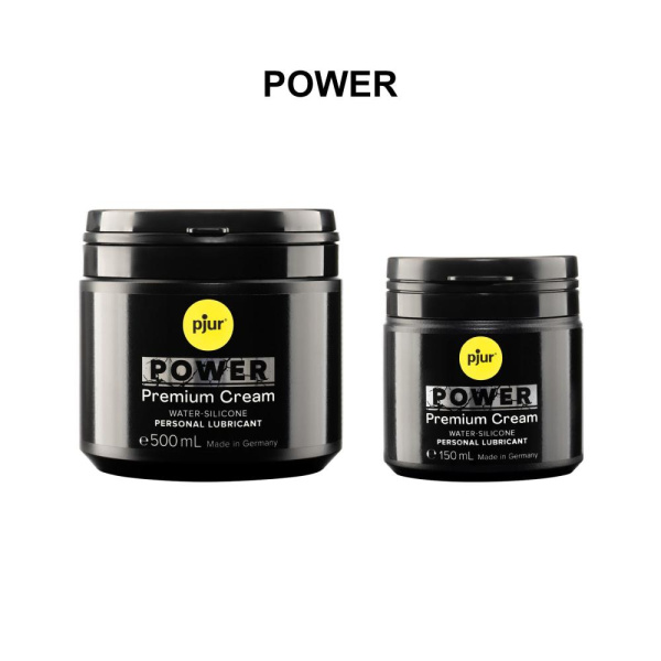 Густая смазка для фистинга и анального секса pjur POWER Premium Cream 150мл на гибридной основе