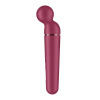 Вибромассажер Satisfyer Planet Wand-er Berry/Rosegold, очень мощный, беспроводной || Вібромасажер Satisfyer Planet Wand-er Berry/Rosegold, дуже потужний, бездротовий