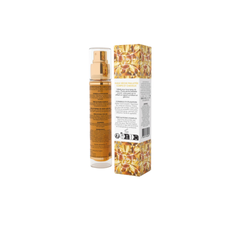 Масло для тела с блеском EXSENS Glam Oil 50мл, с маслом миндаля, без парабенов и феноксиэтанола || Олія для тіла з блиском EXSENS Glam Oil 50мл, з мигдальною олією, без парабенів і феноксіетанолу