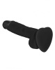 Реалистичный фаллоимитатор Strap-On-Me SOFT REALISTIC DILDO Black - Size M || Реалістичний фалоімітатор Strap-On-Me SOFT REALISTIC DILDO Black - Size M