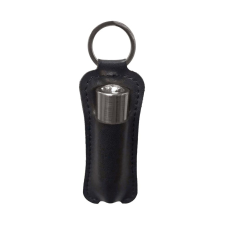 Вибропуля PowerBullet First-Class Bullet 2.5″ with Key Chain Pouch, Gun Metal, 9 режимов вибрации || Віброкуля PowerBullet First-Class Bullet 2.5″ з Key Chain Pouch, Gun Metal, 9 режимів вібрації