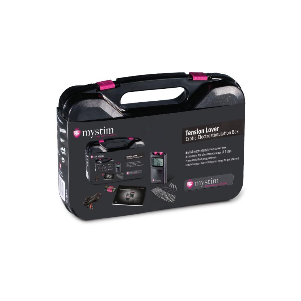 Электростимулятор Mystim Tension Lover, 2 канала, 7 программ, кнопочное управление