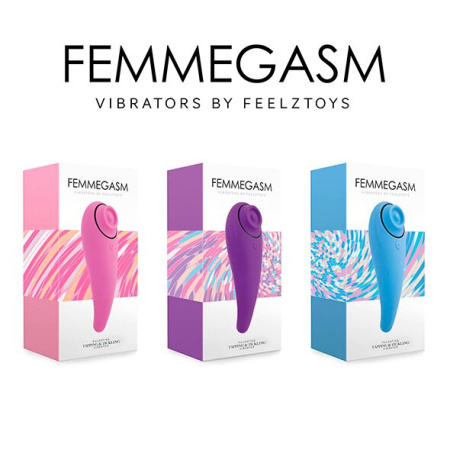 Пульсатор для клитора плюс вибратор FeelzToys - FemmeGasm Tapping & Tickling Vibrator Pink || Пульсатор для клітора плюс вібратор FeelzToys - FemmeGasm Tapping & Tickling Vibrator Pink