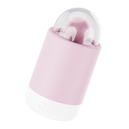 Вибратор-конфетка на палочке KISSTOY Pink Pop, зарядный кейс-ночник, 10 режимов вибрации || Вібратор-цукерка на паличці KISSTOY Pink Pop, зарядний кейс-нічник, 10 режимів вібрації