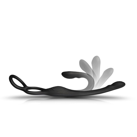 Универсальный вибратор с эрекционным кольцом Rocks Off The-Vibe, обновленная версия || Універсальний вібратор з ерекційним кільцем Rocks Off The-Vibe, оновлена версія