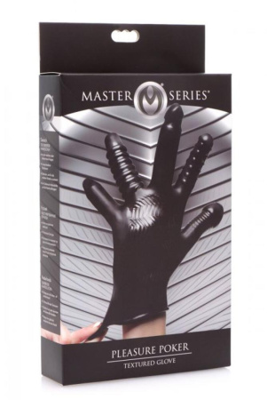 Перчатка с разными текстурами Master Series Pleasure Poker Textured Glove || Рукавичка з різними текстурами Master Series Pleasure Poker Textured Glove